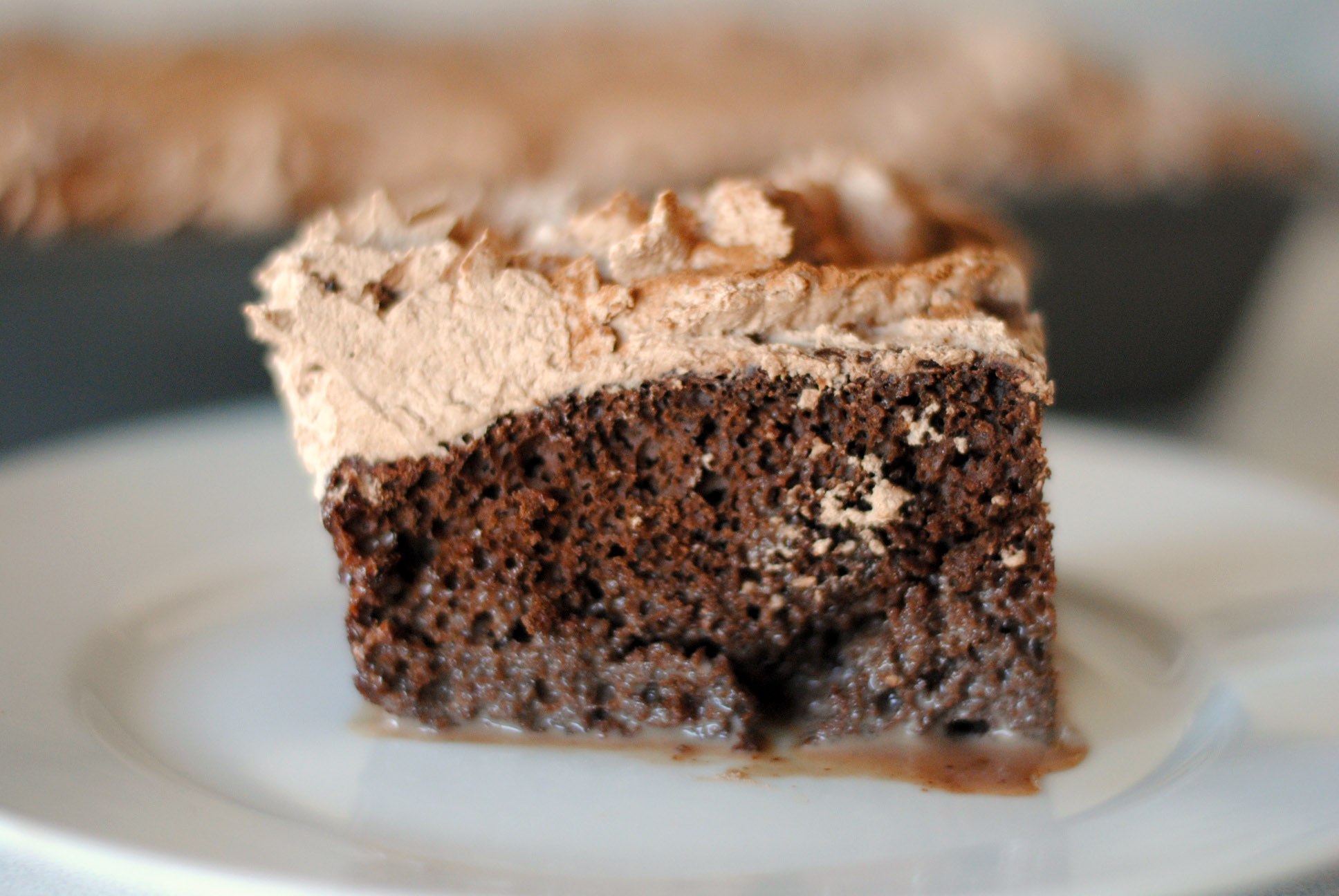 Torta de Tres Leches de Chocolate