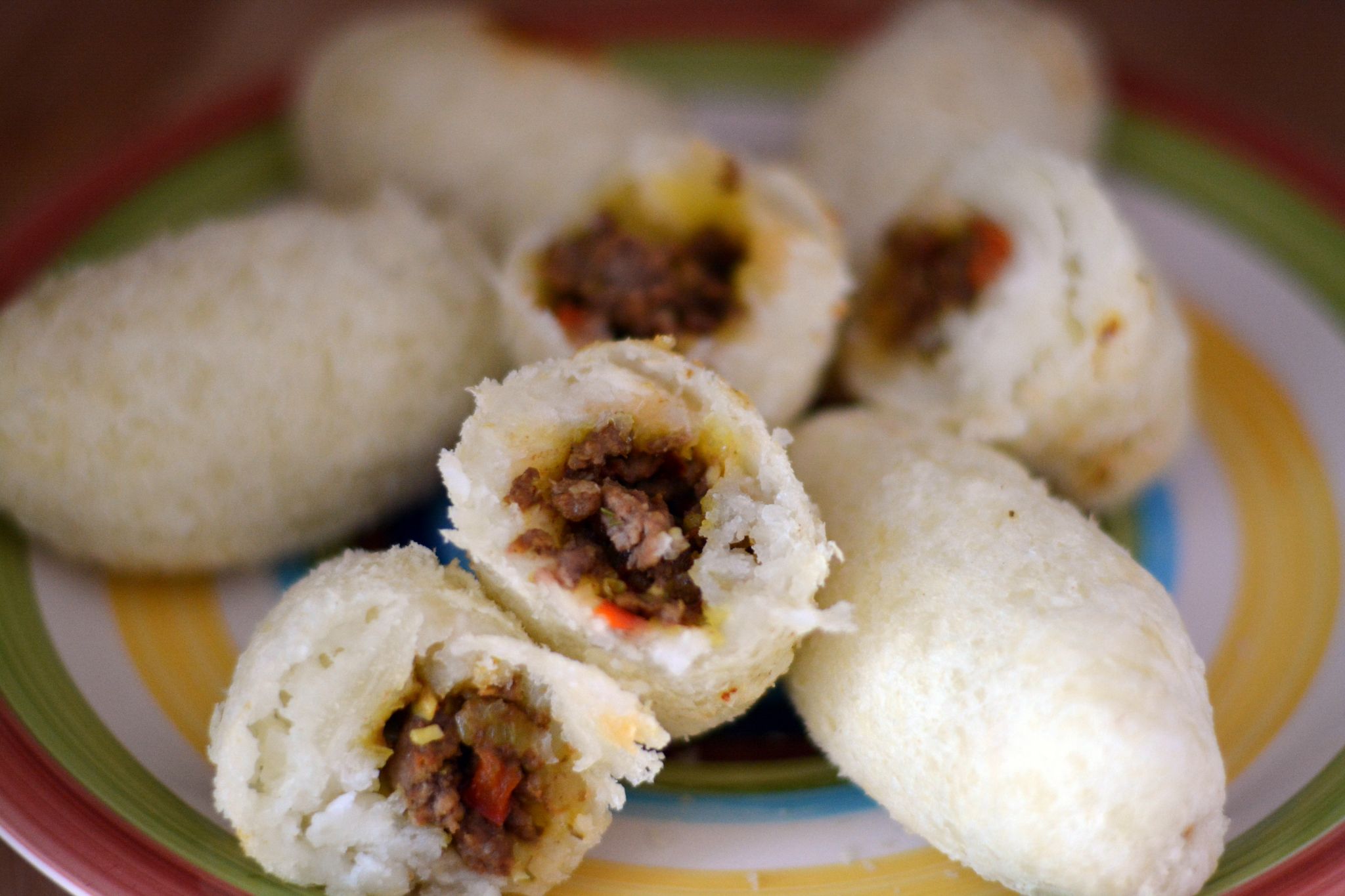 Carimañolas (Stuffed Cassava)