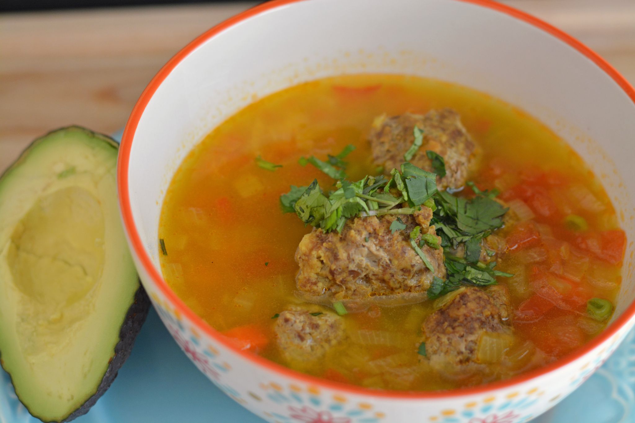 Meatball and Rice Soup