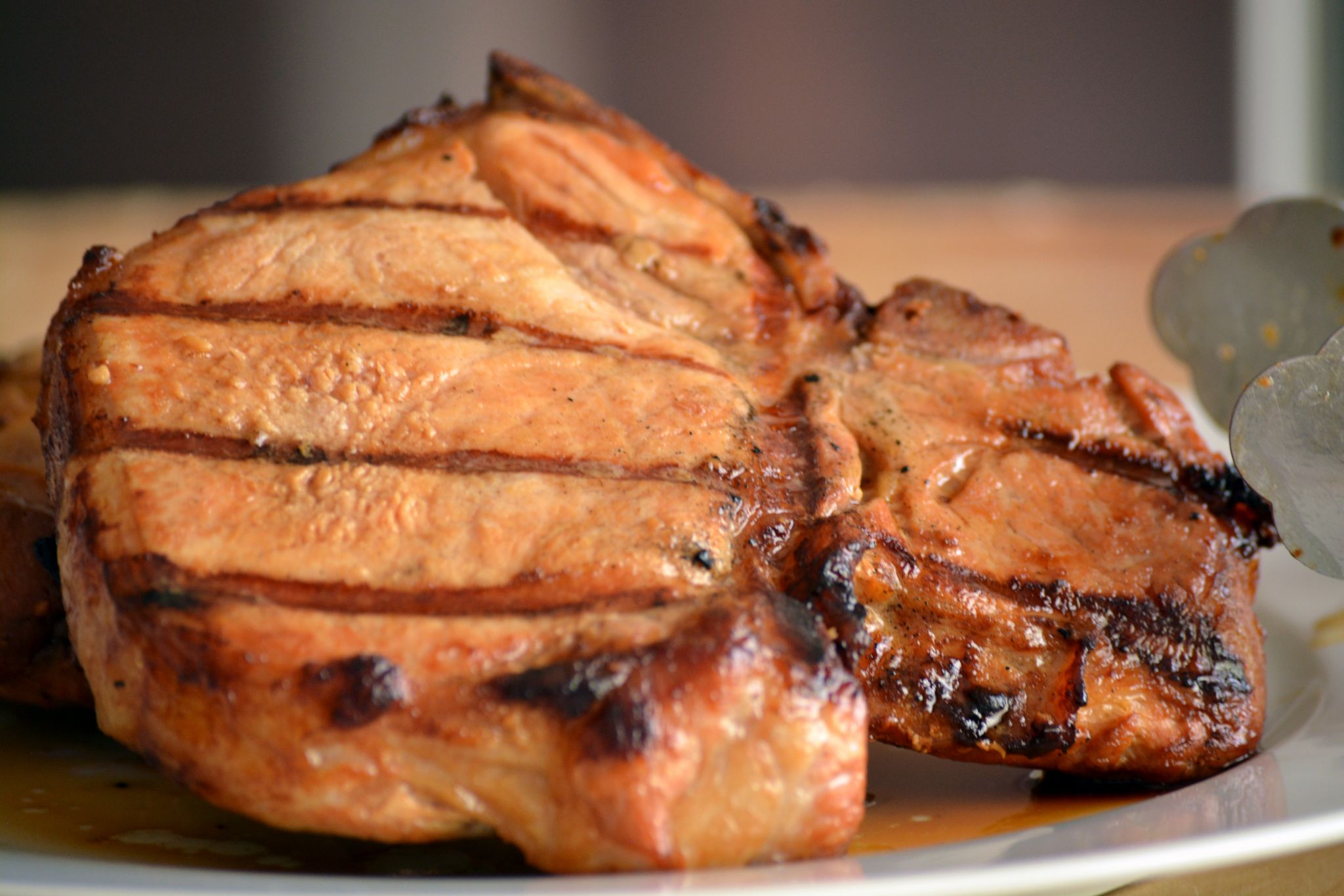 Chuletas de Cerdo Asadas