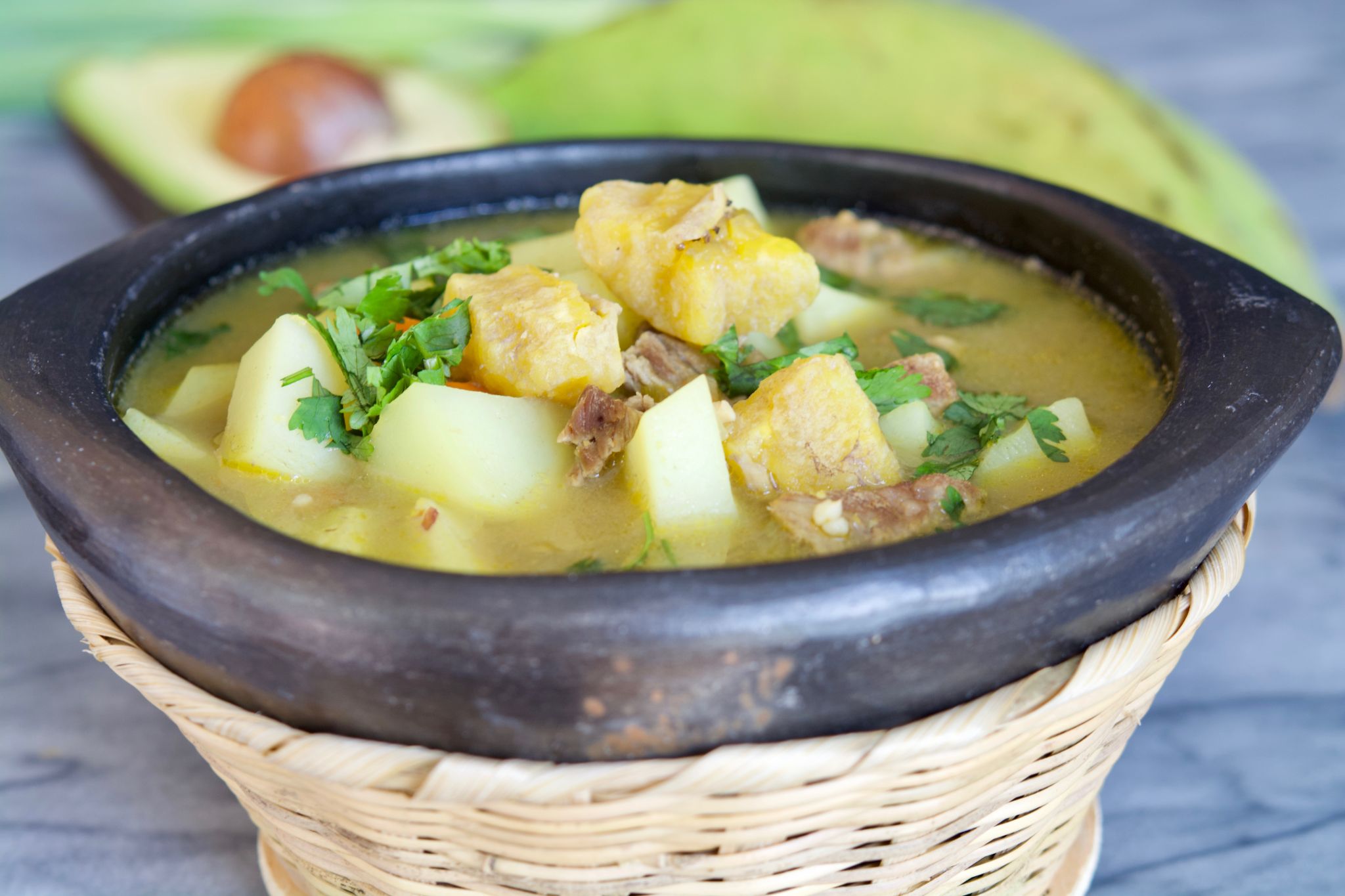 Colombian Plantain Soup