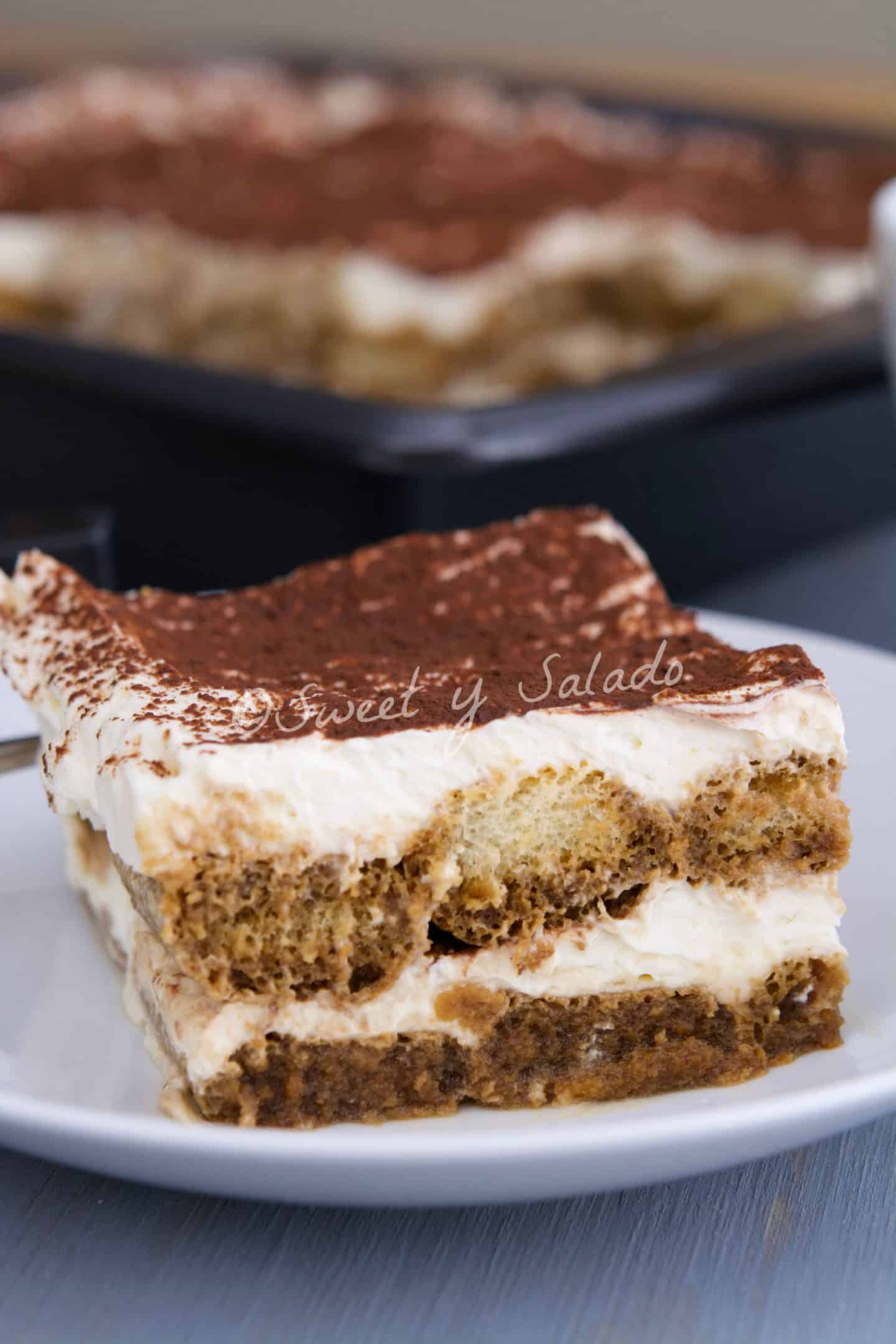 Tiramisú Sin Huevo Sweet Y Salado